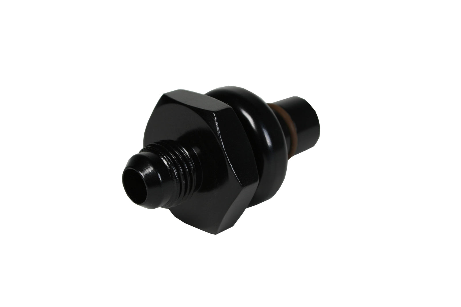 Aeromotive 1/2in Male Spring Lock / AN-06 Feed Line Adapter (Ford) - 15124