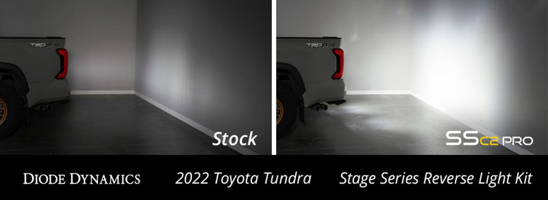 Diode Dynamics 2022 Toyota Tundra C1 Sport Stage Series Reverse Light Kit - DD7401 for 2022-2025 Toyota Tundra - angle view