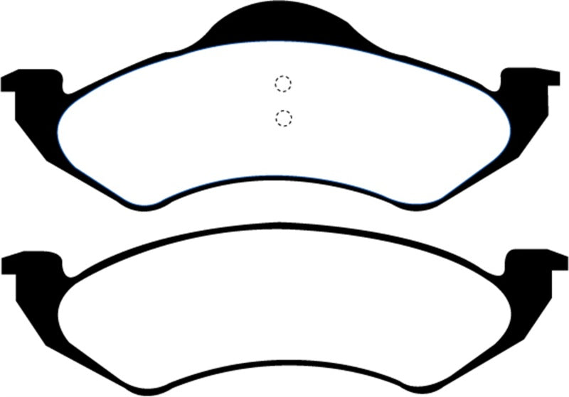 EBC 99 Dodge Dakota 2WD 2.5 Greenstuff Front Brake Pads - DP61275