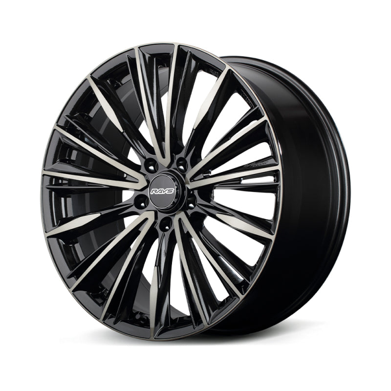 Versus Vouge Craft Collection 19x8.0 +38 5x108 Diamond Cut/Side Glass Black/Smoke Clear - WTOC138R6EZ