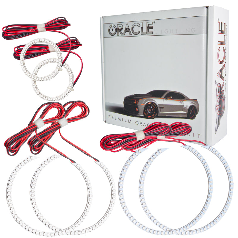 Oracle Dodge Charger 05-10 LED Triple Ring Halo Kit - White SEE WARRANTY - 1118-001