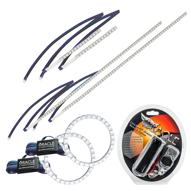 Oracle 16-18 Honda Ridgeline DRL Upgrade w/ Halo Kit - ColorSHIFT SEE WARRANTY - 1324-330