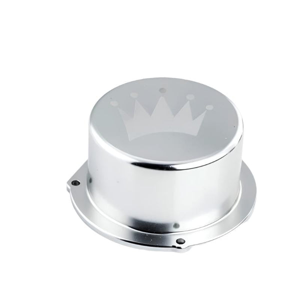 Turbo XS 15-16 Subaru WRX Billet Aluminum Vacuum Pump Cover - Silver - W15-VPC-SIL for 2015-2016 Subaru WRX - front view