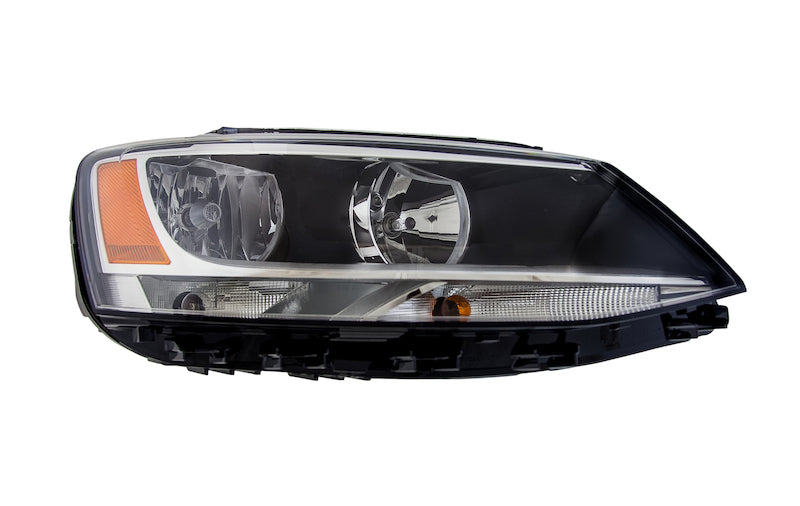 Hella 2011-2016 Volkswagen Jetta Halogen Headlight Assembly - 010395361