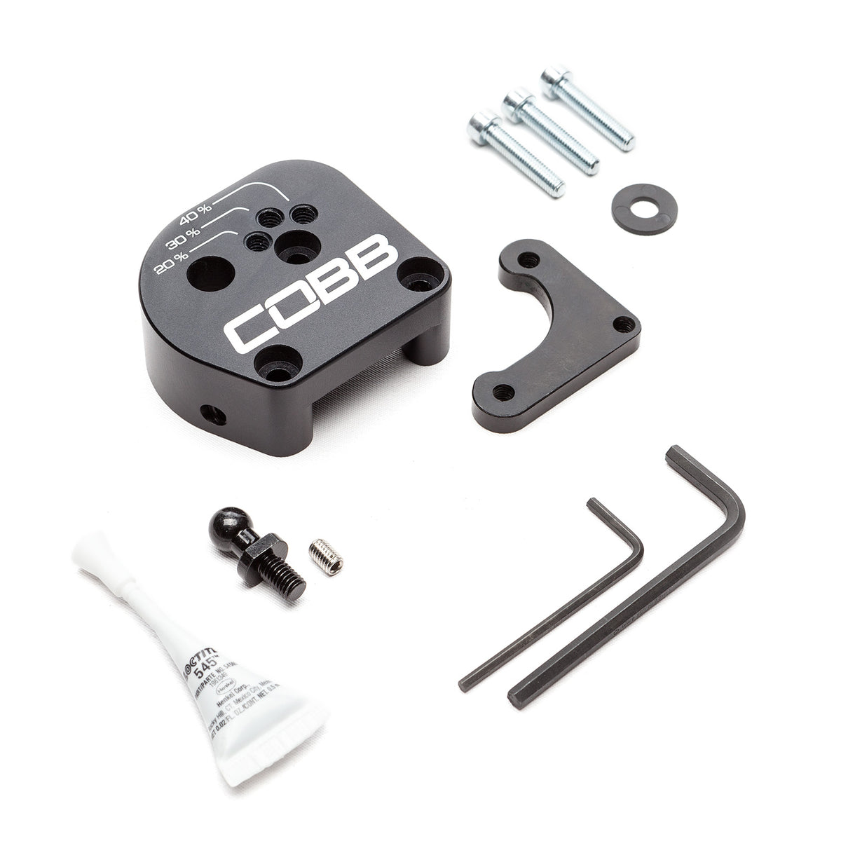 Cobb 13-18 Ford Focus ST / 16-18 Ford Focus RS Stage 1+ Drivetrain Package (Black Shift Knob) - FOR0DT00EI-BK