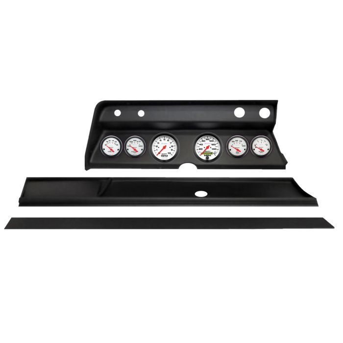 Autometer Phantom Direct Fit Dash Kit 1966 Chevy Chevelle (2 x 3-3/8in. / 4 x 2-1/16in.) - 2931-09