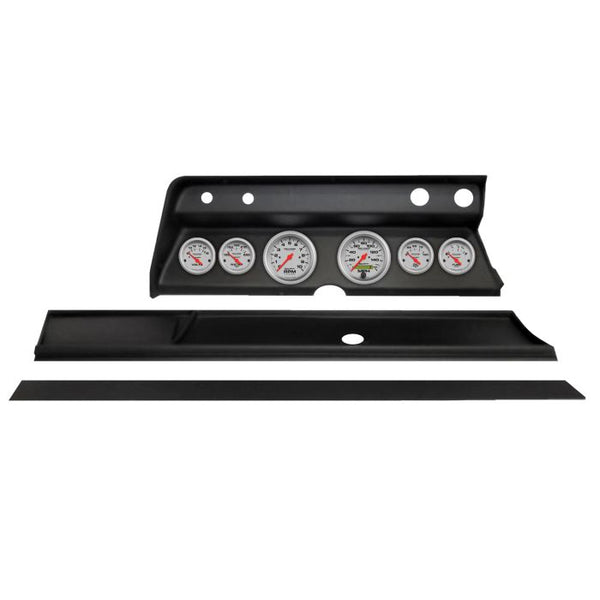 Autometer Ultra-Lite Direct Fit Dash Kit 1966 Chevy Chevelle (2 x 3-3/8in. / 4 x 2-1/16in.) - 2931-13