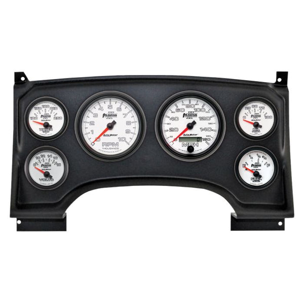 Autometer Phantom II Direct Fit Dash Kit 94-97 Chevy S10 Truck (2 x 3-3/8in. / 4 x 2-1/16in.) - 2933-10