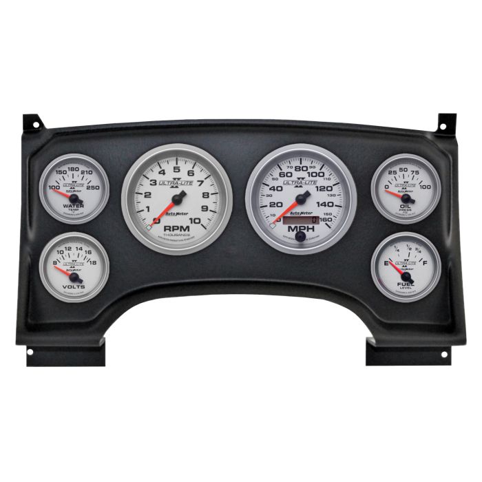 Autometer Ultra-Lite II Direct Fit Dash Kit 94-97 Chevy S10 Truck (2 x 3-3/8in. / 4 x 2-1/16in.) - 2933-14
