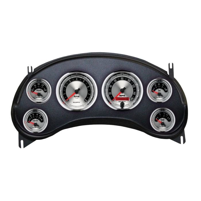 Autometer American Muscle Direct Fit Dash Kit 98-04 Chevy S10 Truck (2 x 3-3/8in. / 4 x 2-1/16in.) - 2934-01