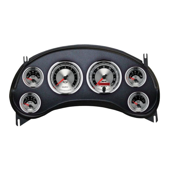Autometer American Muscle Direct Fit Dash Kit 98-04 Chevy S10 Truck (2 x 3-3/8in. / 4 x 2-1/16in.) - 2934-01