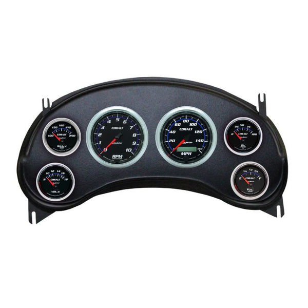 Autometer Cobalt Direct Fit Dash Kit 98-04 Chevy S10 Truck (2 x 3-3/8in. / 4 x 2-1/16in.) - 2934-05