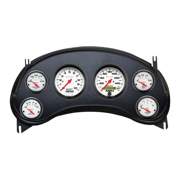 Autometer Phantom Direct Fit Dash Kit 98-04 Chevy S10 Truck (2 x 3-3/8in. / 4 x 2-1/16in.) - 2934-09