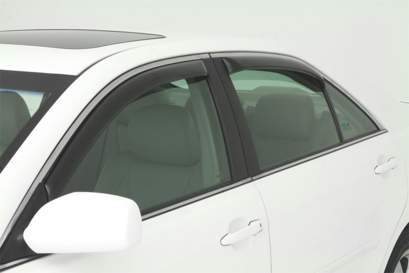 AVS 07-11 Toyota Camry Ventvisor In-Channel Front &amp; Rear Window Deflectors 4pc - Smoke - 194425