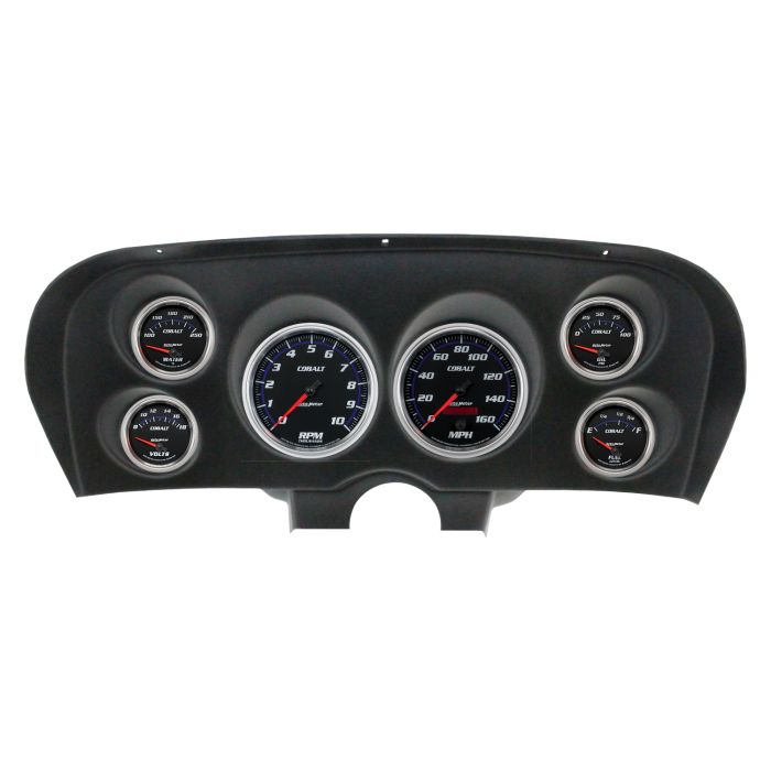 Autometer Cobalt Direct Fit Dash Kit 69-70 Ford Mustang (2 x 5in. / 4 x 2-5/8in.) - 2936-05