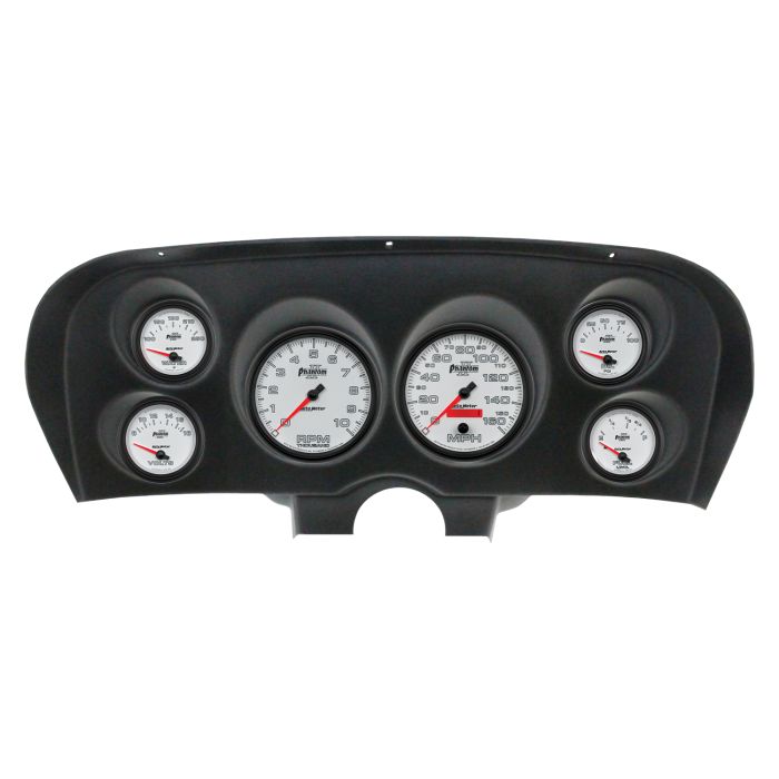 Autometer Phantom II Direct Fit Dash Kit 69-70 Ford Mustang (2 x 5in. / 4 x 2-5/8in.) - 2936-10