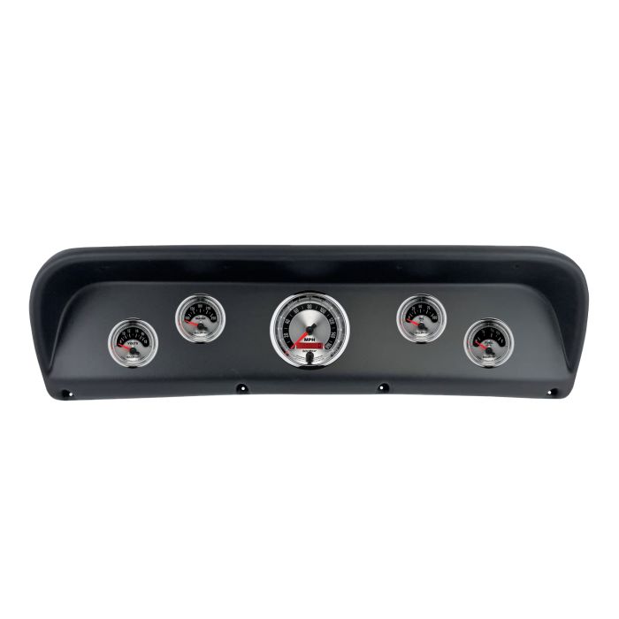 Autometer American Muscle Direct Fit Dash Kit 67-72 Ford F100 (1 x 3-3/8in. / 4 x 2-1/16in.) - 2937-01
