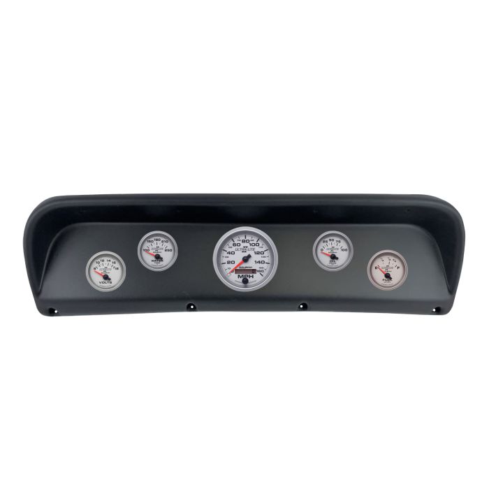 Autometer Ultra-Lite II Direct Fit Dash Kit 67-72 Ford F100 (1 x 3-3/8in. / 4 x 2-1/16in.) - 2937-14