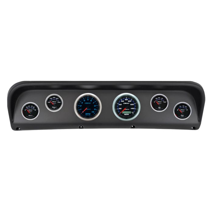 Autometer Cobalt Direct Fit Dash Kit 67-72 Ford F100 (2 x 3-3/8in. / 4 x 2-1/16in.) - 2938-05