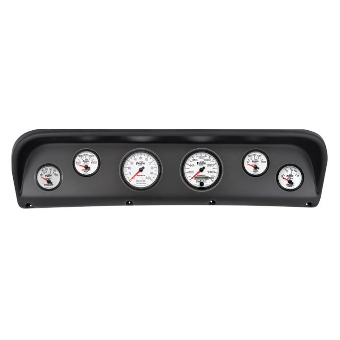 Autometer Phantom II Direct Fit Dash Kit 67-72 Ford F100 (2 x 3-3/8in. / 4 x 2-1/16in.) - 2938-10