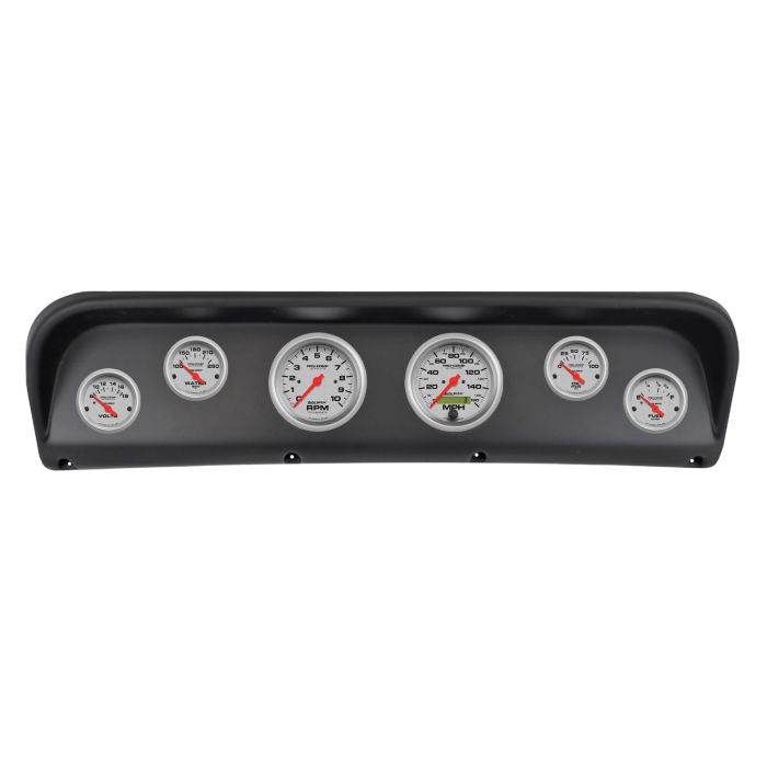 Autometer Ultra-Lite Direct Fit Dash Kit 67-72 Ford F100 (2 x 3-3/8in. / 4 x 2-1/16in.) - 2938-13