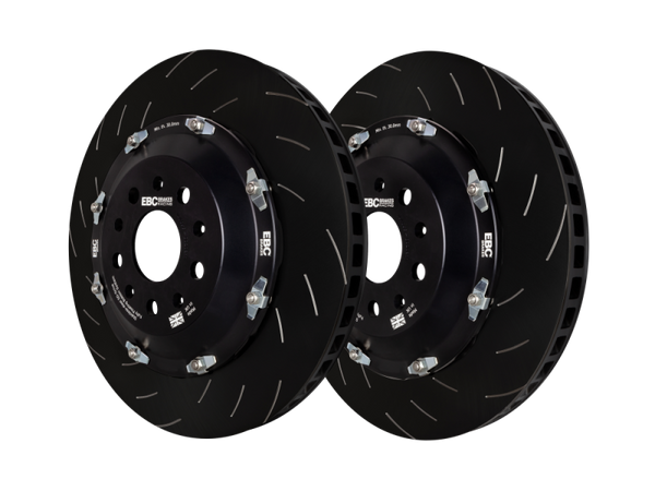 EBC Racing 2020+ Chevrolet Corvette Stingray 6.2L (w/Z51 Perf Package) 2 Piece SG Racing Rear Rotors - SG2F028 for 2020-2026 