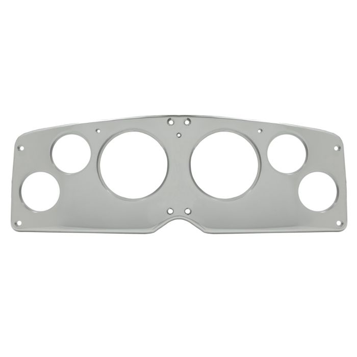 AutoMeter Mounting Solutions 54-55 GMC Truck Billet Panel/Gauge Kit - 3-3/8in. (x2) & 2-1/16in. (x4) - 2940