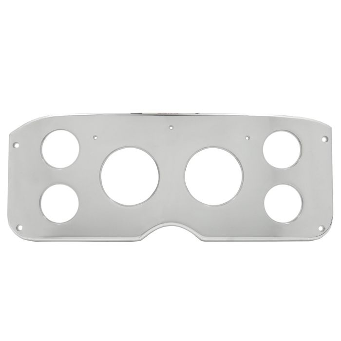 AutoMeter Mounting Solutions 55-59 GMC Truck Billet Panel/Gauge Kit - 3-1/8in. (x2) & 2-1/16in. (x4) - 2944