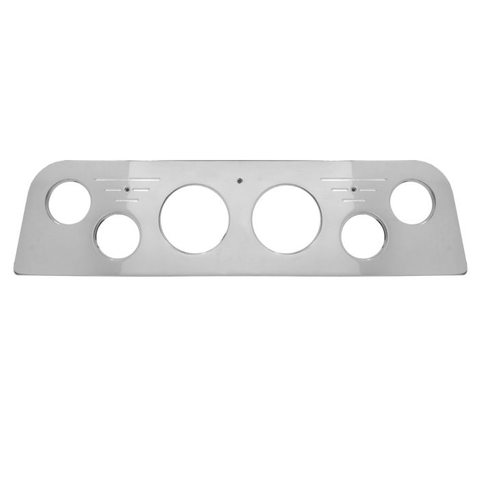 AutoMeter Mounting Solutions 60-61 GMC Truck Billet Panel/Gauge Kit - 3-1/8in. (x2) & 2-1/16in. (x4) - 2948