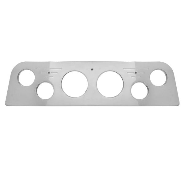 AutoMeter Mounting Solutions 60-61 GMC Truck Billet Panel/Gauge Kit - 3-1/8in. (x2) & 2-1/16in. (x4) - 2948