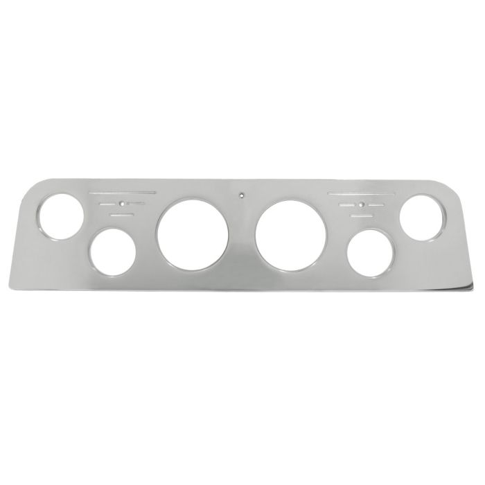 AutoMeter Mounting Solutions 62-66 GMC Truck Billet Panel/Gauge Kit - 3-1/8in. (x2) & 2-1/16in. (x4) - 2950