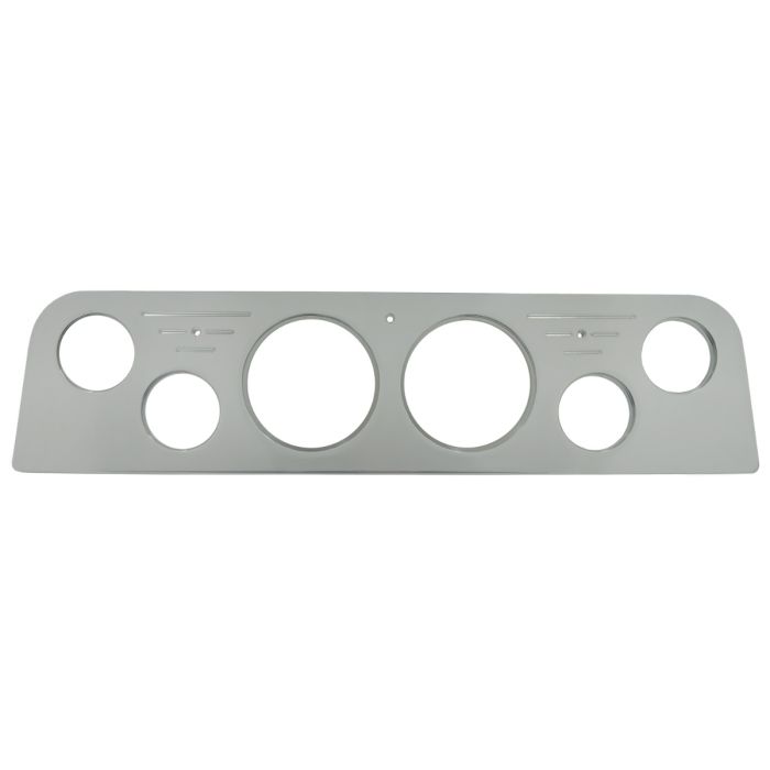 AutoMeter Mounting Solutions 62-66 GMC Truck Billet Panel/Gauge Kit - 3-3/8in. (x2) & 2-1/16in. (x4) - 2951