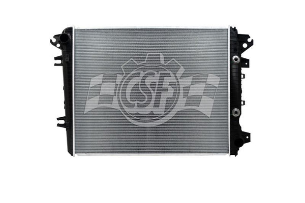 CSF 17-19 Chevrolet Silverado 2500HD 6.6L OEM Plastic Radiator - 3843 for 2017-2019 Chevrolet Silverado 2500