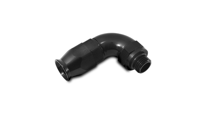 Vibrant -10AN 90 Degree Elbow Hose End Fitting for PTFE Lined Hose - 29907