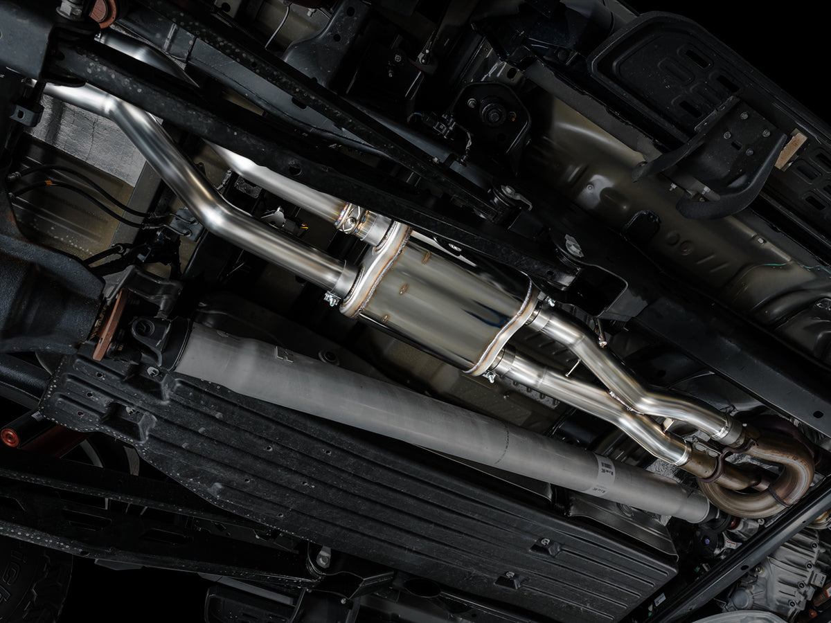 AWE Gen 3 Raptor SwitchPath Exhaust  - Chrome Silver Tips - 3025-32356
