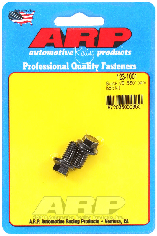 ARP Buick V6 .560in Cam Bolt Kit - 123-1001