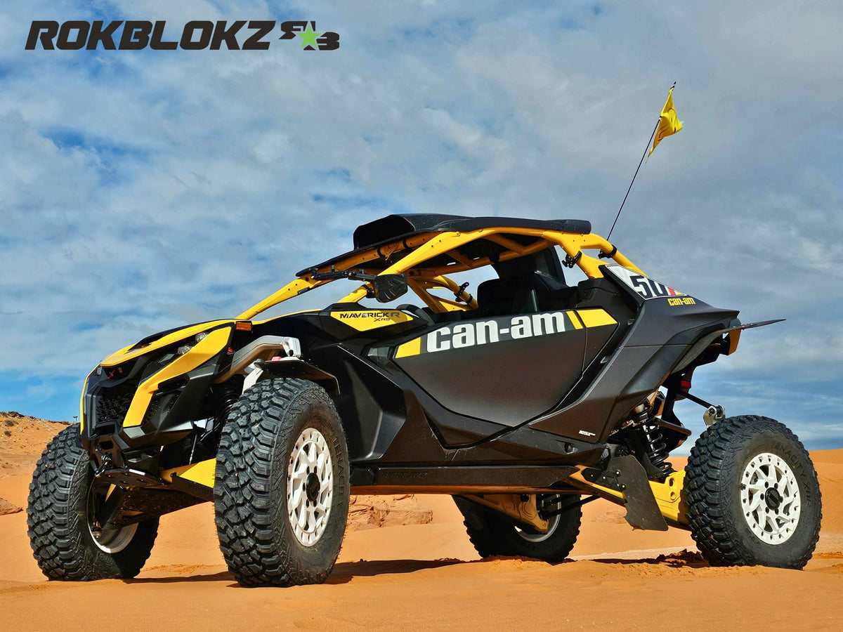 RokBlokz Can-Am Maverick R Skid Plate