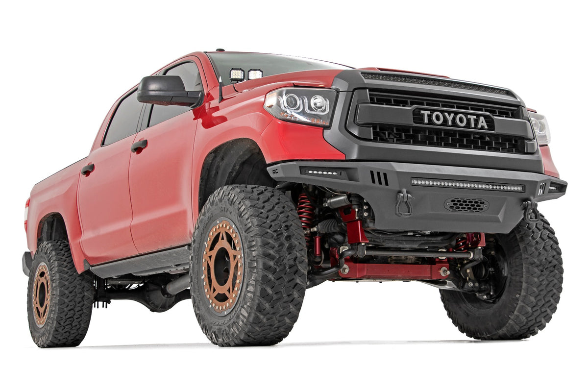 LED Light Kit | Ditch Mount | Dual 2&quot; Black Pairs | White DRL | Toyota Tundra (14-21)