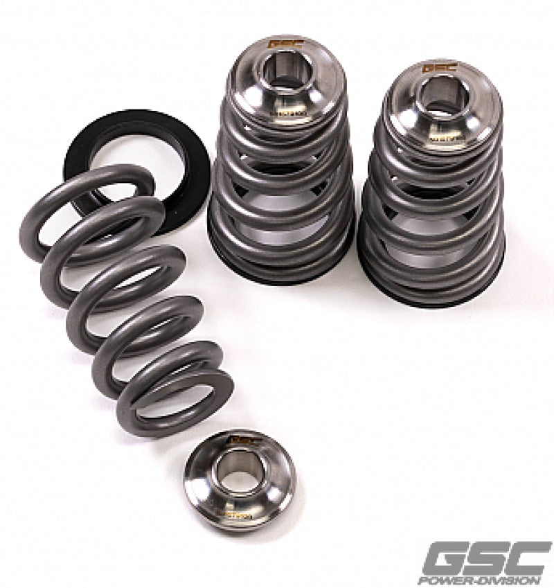 GSC P-D Nissan VQ35 Extreme Conical Valve Spring Titanium Retainer and Spring Seat Kit - 5016