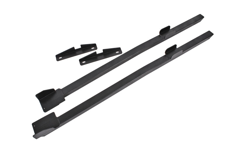 BMR 94-04 Mustang Hardtop Only Weld-On Boxed Premium Subframe Connectors - Black Hammertone - SFC025H