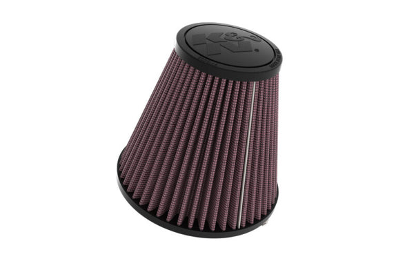 K&N Universal Clamp-On Air Filter 6in Base x 3.5in Top x 6.3125in H - RU-5296 by K&N Engineering - front view