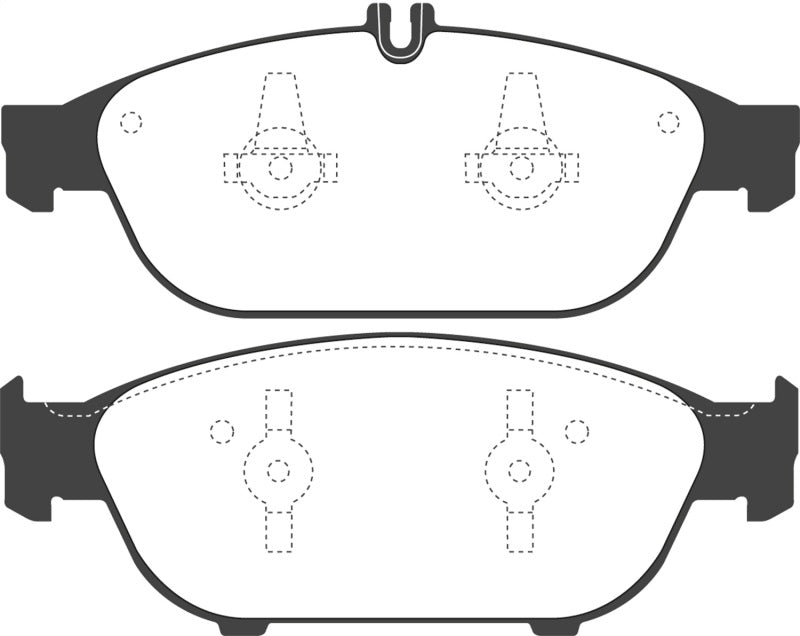 EBC 12+ Mercedes-Benz E550 4.6 Twin Turbo Coupe Redstuff Front Brake Pads - DP32169C