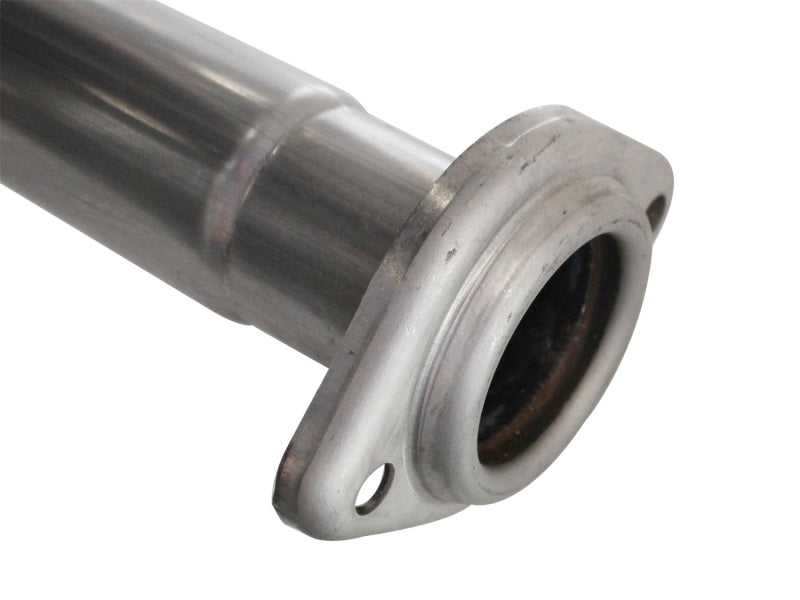 aFe MACHForce XP Exhausts Cat-Back SS 409 EXH  Wrinkle Black CB Ford F-150 11-12 V6-3.5L (tt) - 49-43038-B