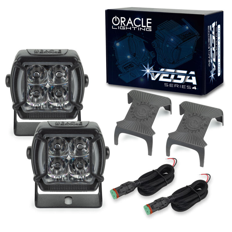 ORACLE Lighting Vega Series 4 LED Light Pod Spotlights SEE WARRANTY - 5921-4-001