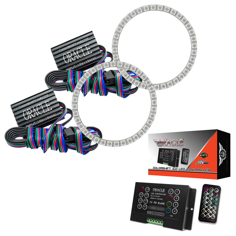 Oracle Saturn Sky 07-09 Halo Kit - ColorSHIFT w/ 2.0 Controller SEE WARRANTY - 2511-333