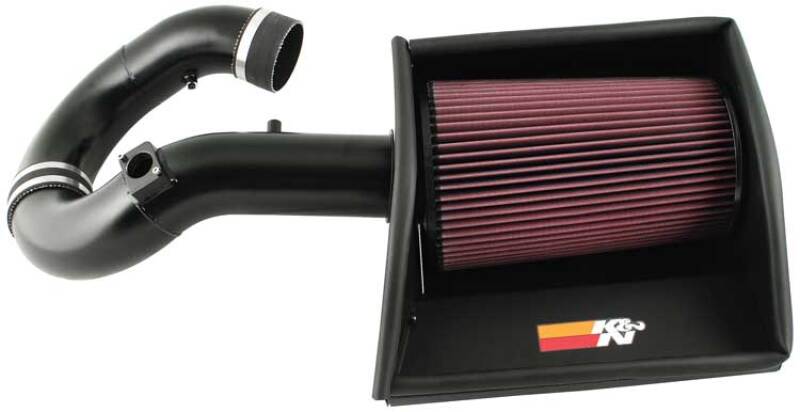 K&N Performance Intake Kit PERF. INTAKE KIT; GM TOPKICK/KODIAK, V8-6.6 DSL, 2004-05 - 77-3063KTK by K&N Engineering - front v