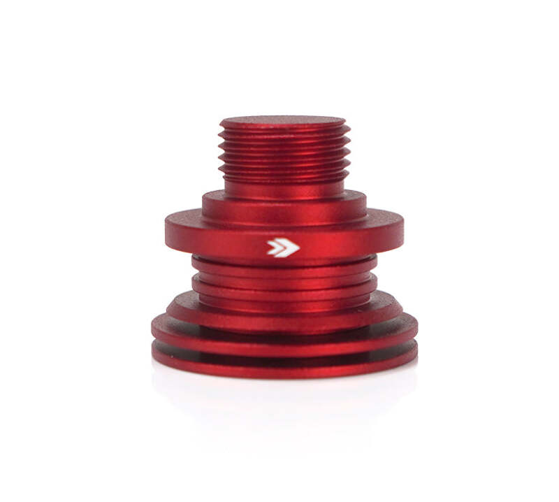 NRG Shift Boot Retainer Red (Works with SK-350,450,480, 800 and Heat Sink Shift knobs (m18x1.5)) - SKR-100RD - front view