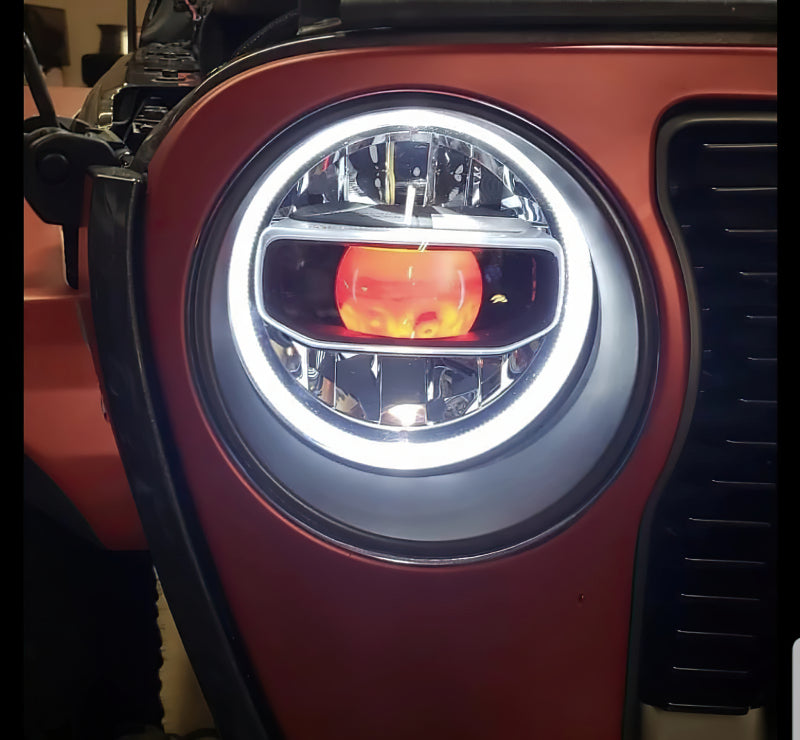 Oracle Jeep Wrangler JL/Gladiator JT Projector Illumination Kit - w/o Controller SEE WARRANTY - 4511-334