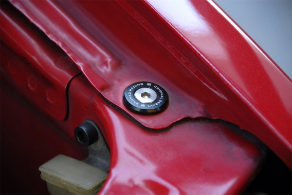Skunk2 Large Fender Black Anodized Washer Kit (6 Pcs.) - 649-05-0225 by Skunk2 Racing - front view