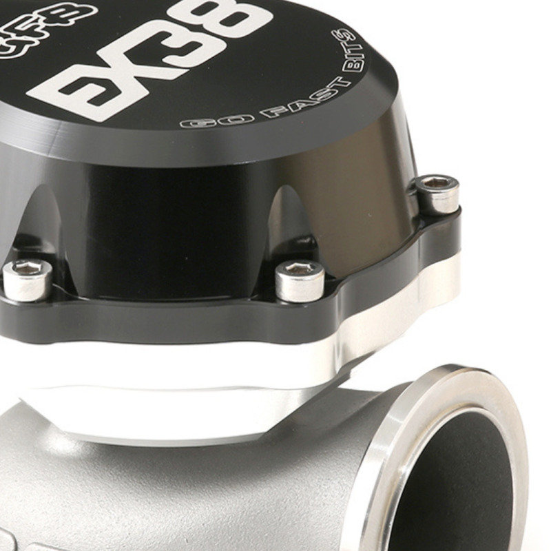 GFB EX38 38mm V-Band Style External Wastegate - 7003 by Go Fast Bits - installed view